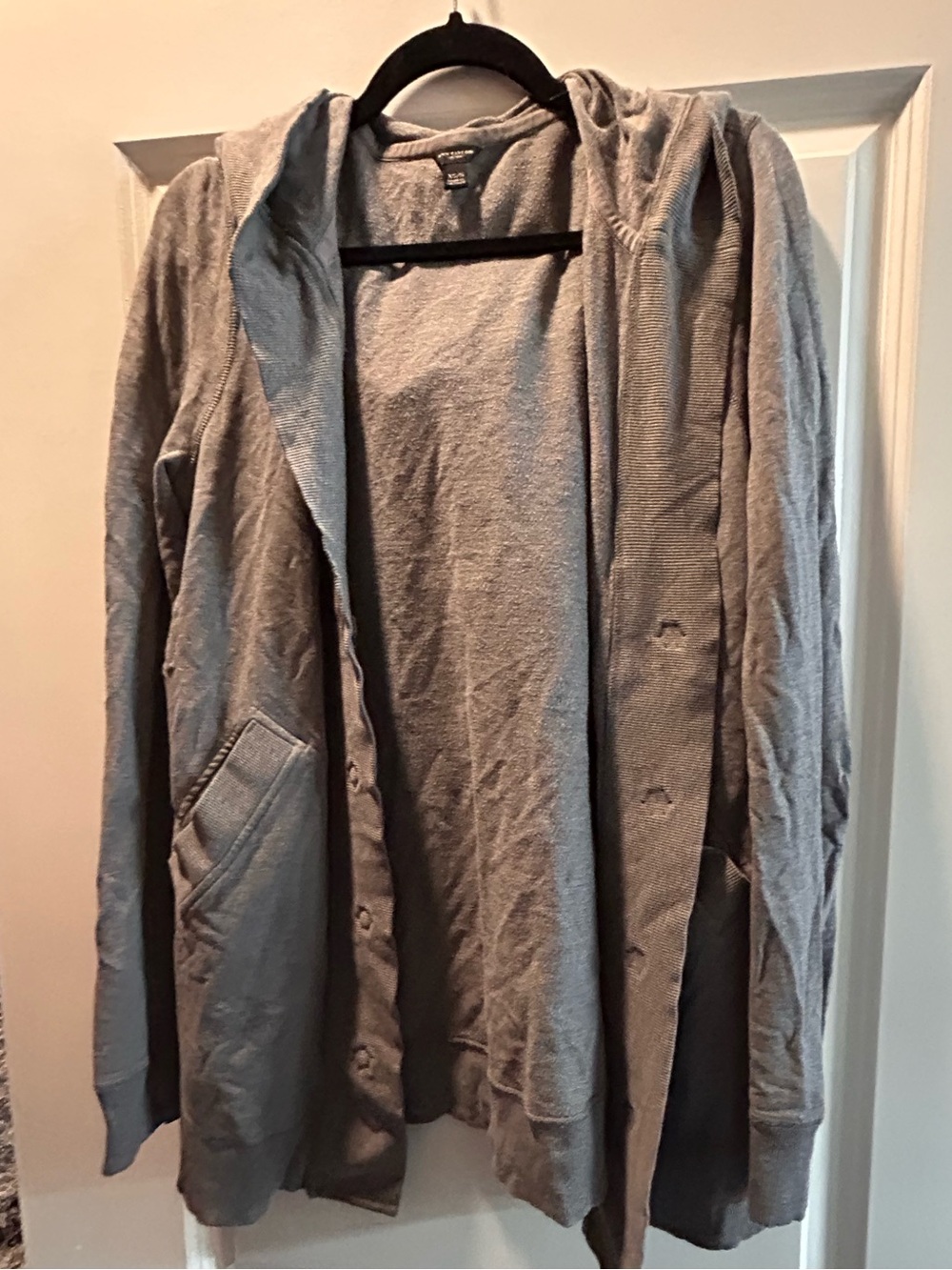 Hooded cardigan/light jacket